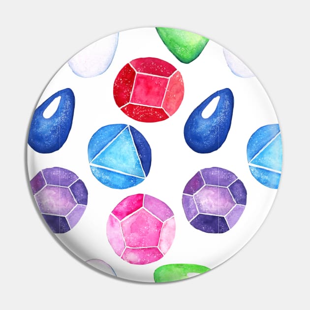 watercolors gemstones universe Pin by lezettern