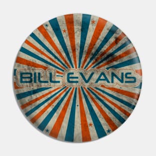 bill evans vintage Pin