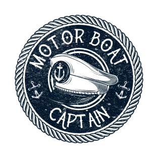 Motor Boat Captain - Nautical T-Shirt