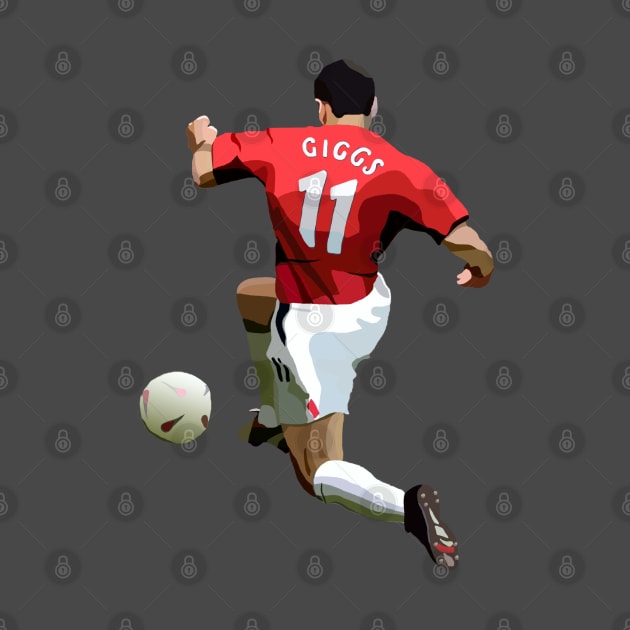 Legend Ryan Giggs by Webbed Toe Design's