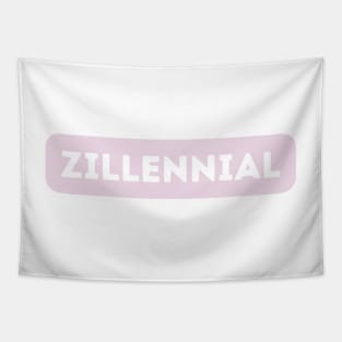 Generation Zillennial in Pink Tapestry