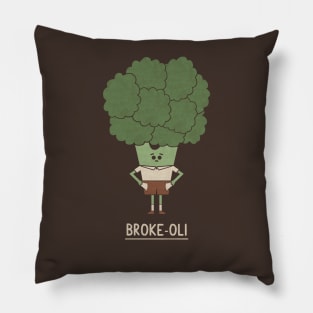 Poor Broccoli Pillow
