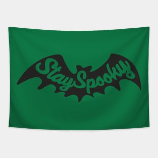 Stay Spooky Halloween Bat Tapestry