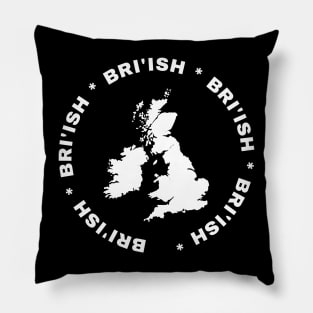 Bri'ish Circle Pillow