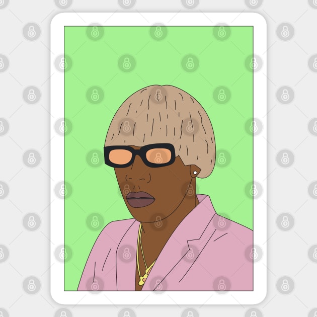 Tyler The Creator Tyler Gregory Okonma Sticker - Tyler The Creator