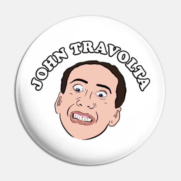 John Travolta Nicolas Cage Face Off Pin by Barnyardy