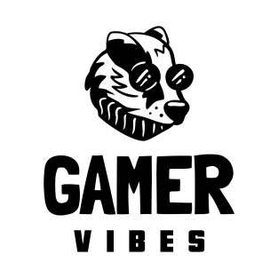 Gamer Vibes Badger T-Shirt