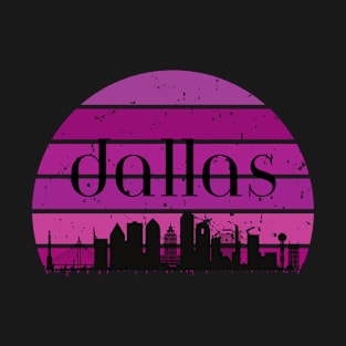 Retro Dallas City T-Shirt