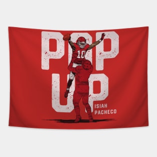 Isiah Pacheco Kansas City Pop Up Tapestry