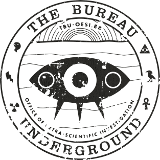 Bureau Underground Seal Vintage Magnet