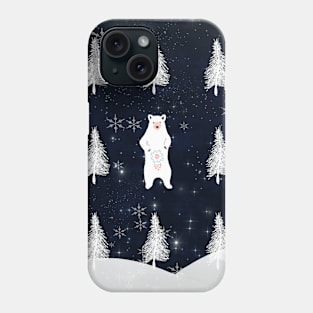 Christmas Eve Bear Phone Case