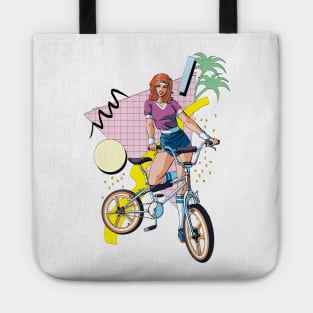 BMX 80s Woman Tote