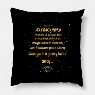 Way back crawl Pillow