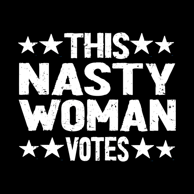 nasty woman votes by Netcam