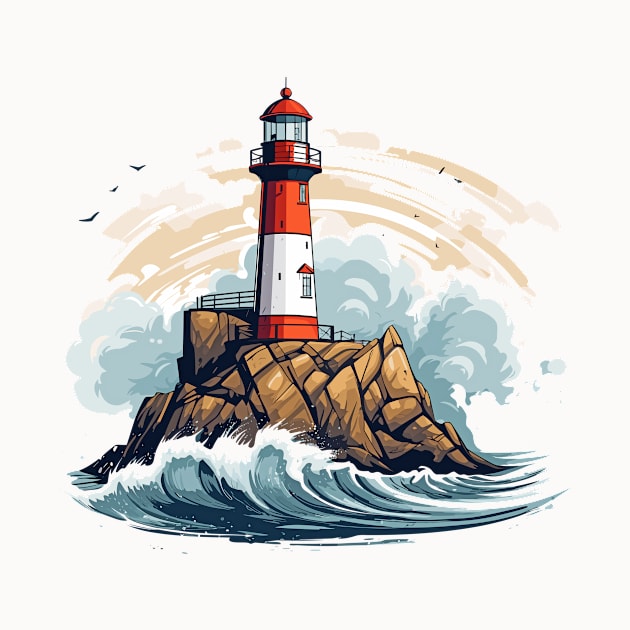 Lighthouse Seacoast Beauty Nature Ocean Discovery by Cubebox