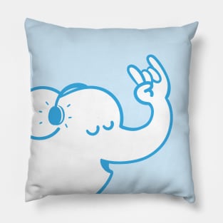 Rock & Roll elephant Pillow