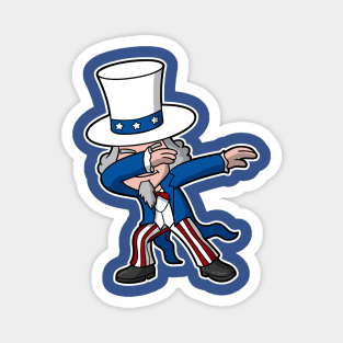 Uncle Sam 4th of July Parade Independence Day Party Celebration Magnet