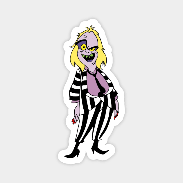 OG Beetlejuice Magnet by tabslabred