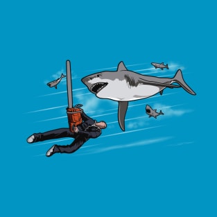 Epic Shark Battle T-Shirt