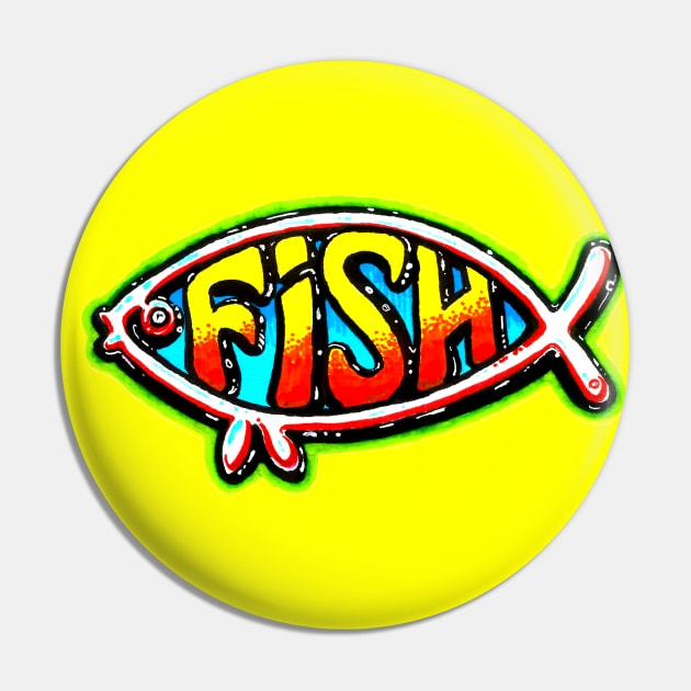 Fish Pin by Phosfate