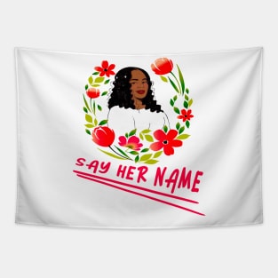 say her name breonna taylor Tapestry