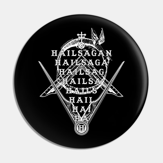 Hail Sagan Alchemy Apparel Pin by HailSagan