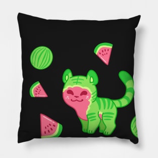 Watermelon Tiger Pillow