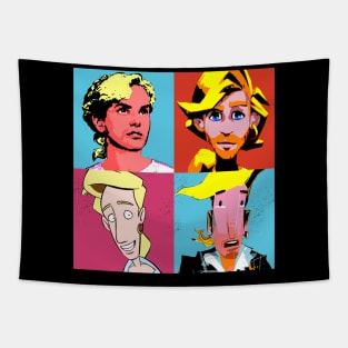 Monkey Warhol Tapestry