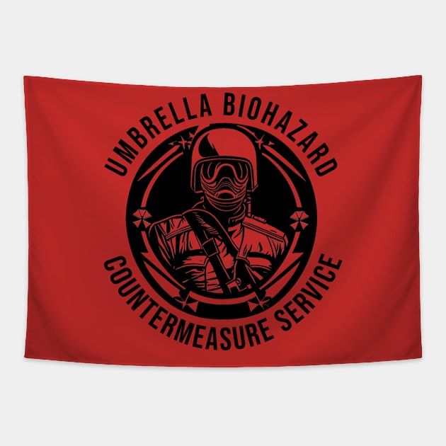 Biohazard Countermeasure Service Tapestry by TVmovies