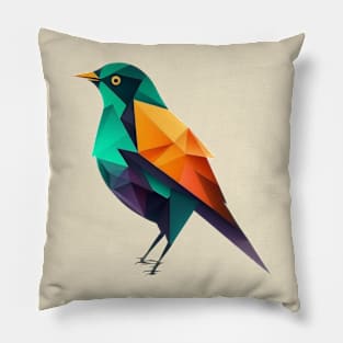 Paradise Bird - Abstract bird design for the environment Pillow