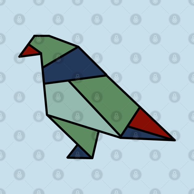 Origami Bird by Numerica