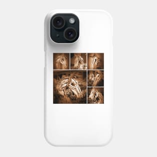 HORSES HEAD HANDLE POEM (ALBERT and the LION) Phone Case