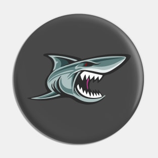 Shark Attack Pin