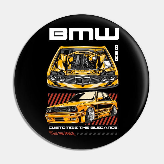 Iconic E30 Pin by Harrisaputra