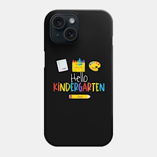 Hello Kindergarten,first day of school,Hello Kindergarten Back to School Phone Case