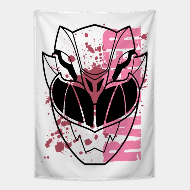 Ranger PINK COSMIC FURY Tapestry by CRD Branding