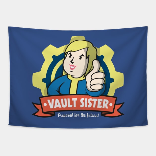 Vault Sister Tapestry by Olipop