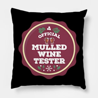 Mulled Wine Tester Christmas gifts Pillow