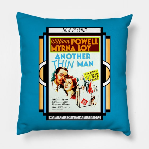 Another Thin Man Pillow by Vandalay Industries