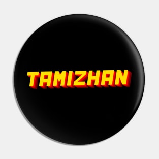 Retro Tamizhan Pin