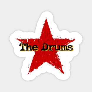 best vintage star The Drums Magnet