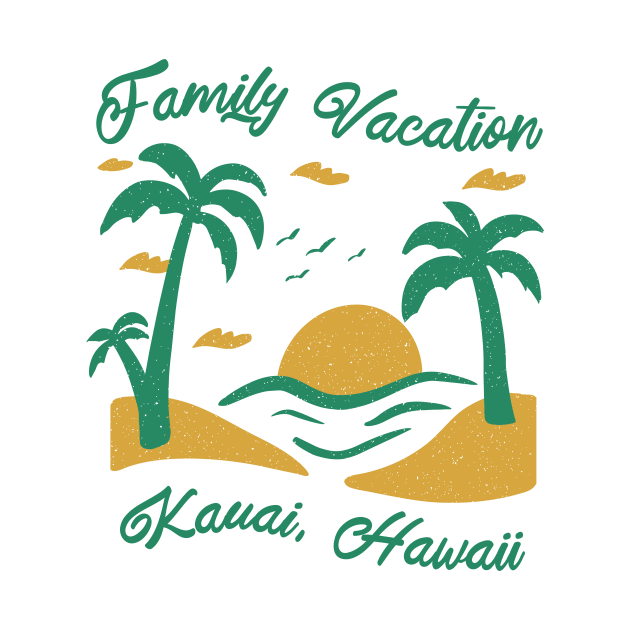 Family Vacation Kauai by SunburstGeo