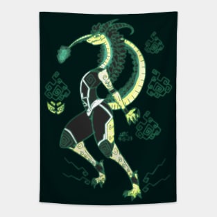 Sprite-Fire Night Tapestry