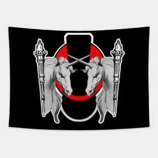 Horns of unicorns Tapestry