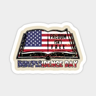 Independc8ence day book Magnet