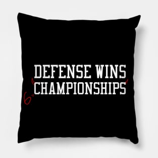 Defense Wins Championships (Chicago Bulls) Pillow