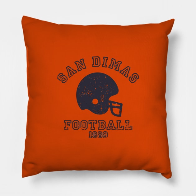 San Dimas Football Pillow by OrangeCup