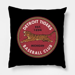 Detroit Tiger Balm by Buck Tee Pillow