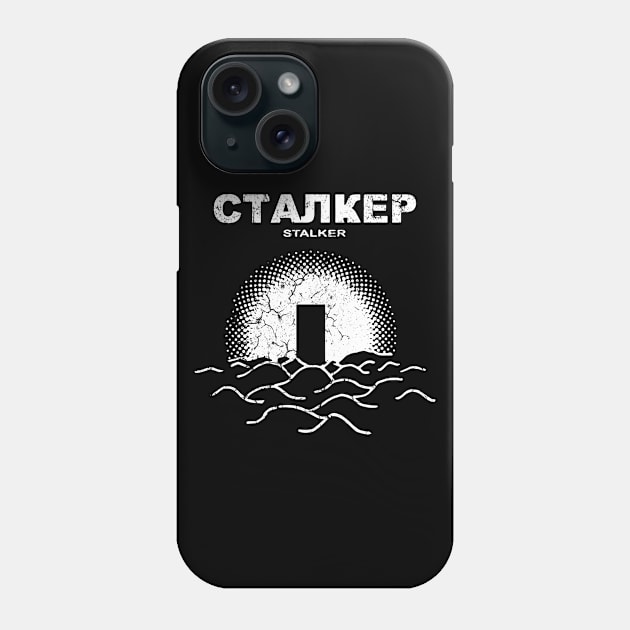Heart of Chernobyl // Stalker // 80's Distressed Style Phone Case by calm andromeda