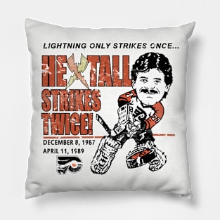 Hextall Strikes Twice Pillow